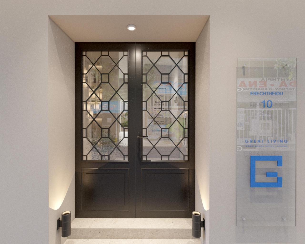 Great Living Koukaki Aparthotel Athena Bagian luar foto