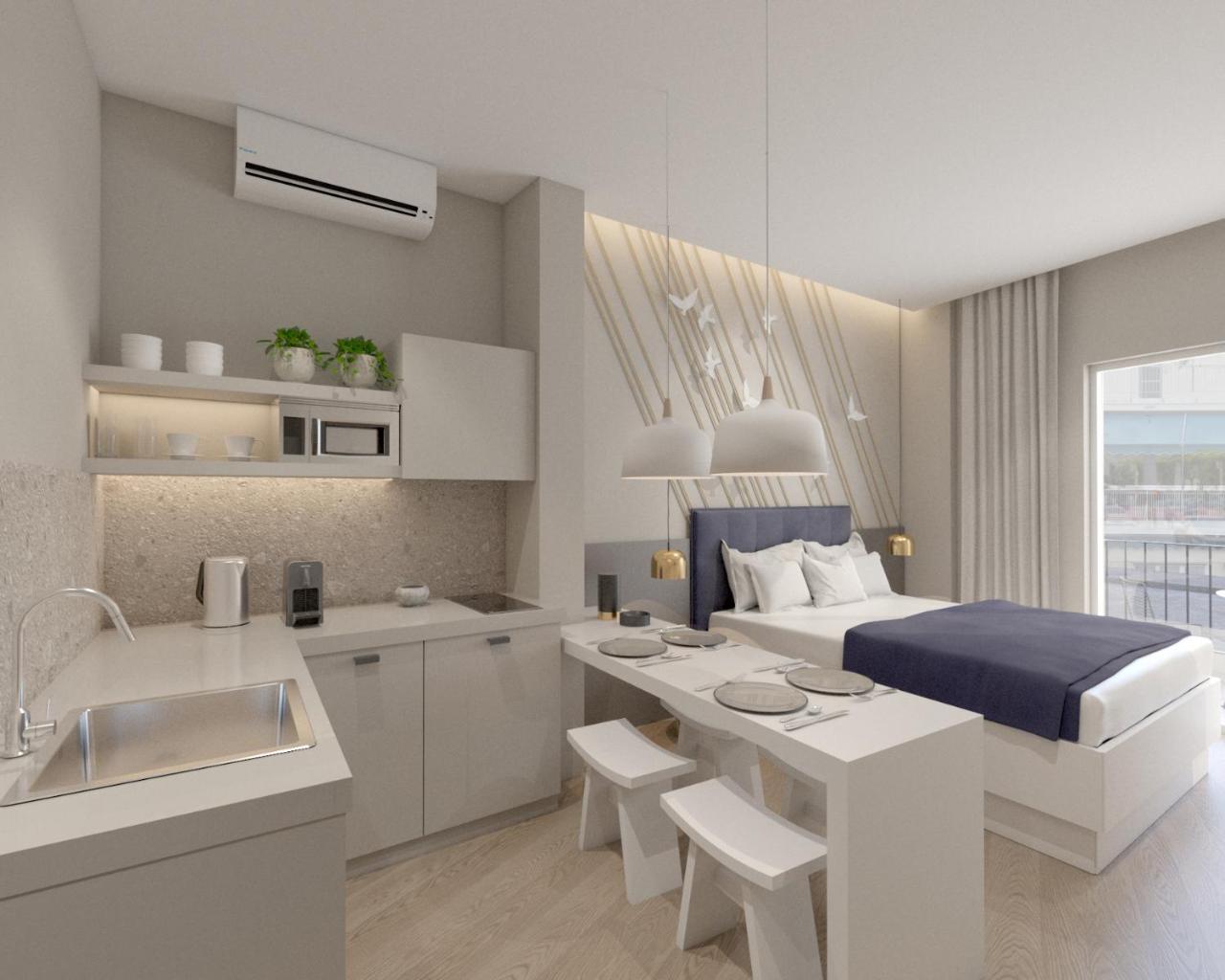Great Living Koukaki Aparthotel Athena Bagian luar foto